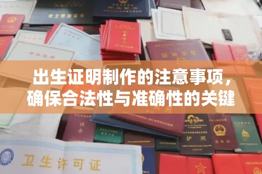 基隆出生证明制作的注意事项，确保合法性与准确性的关键步骤